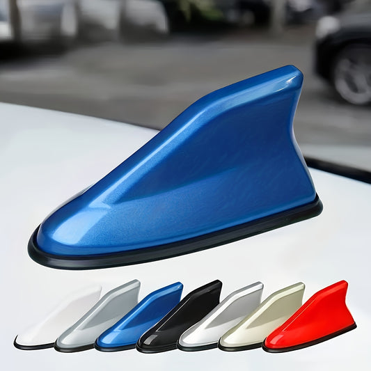 Universal Car Antennas Shark Fin Antenna Auto Radio Signal Aerials Roof Car Signal Decorative Car Accessories Antenna Cover-Automotive Exterior Accessory,Aerodynamic Car Antenna CoverCar aesthetics and modification,easy to in