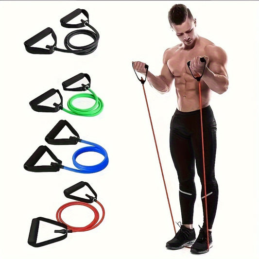 Single-Bar Resistance Band, Home Gym Elastic Pull Rope for Fitness Training