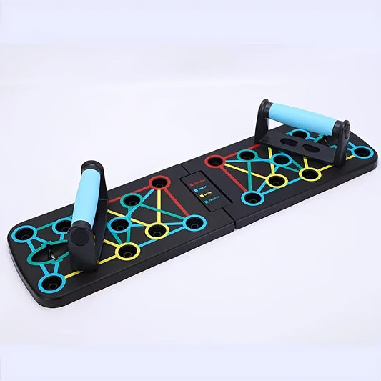 Multi-functional Foldable Push-Up Board, Home Fitness Equipment for Men and Women, Chest Muscle Trainer, Push-Up Stand